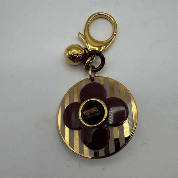 Louis Vuitton Enamel Rayures Bag Charm - Picture 1 of 7
